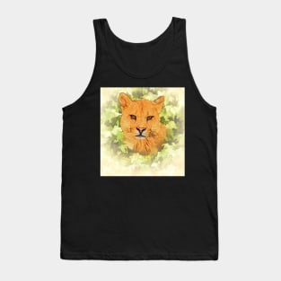 Mountain lion Tank Top